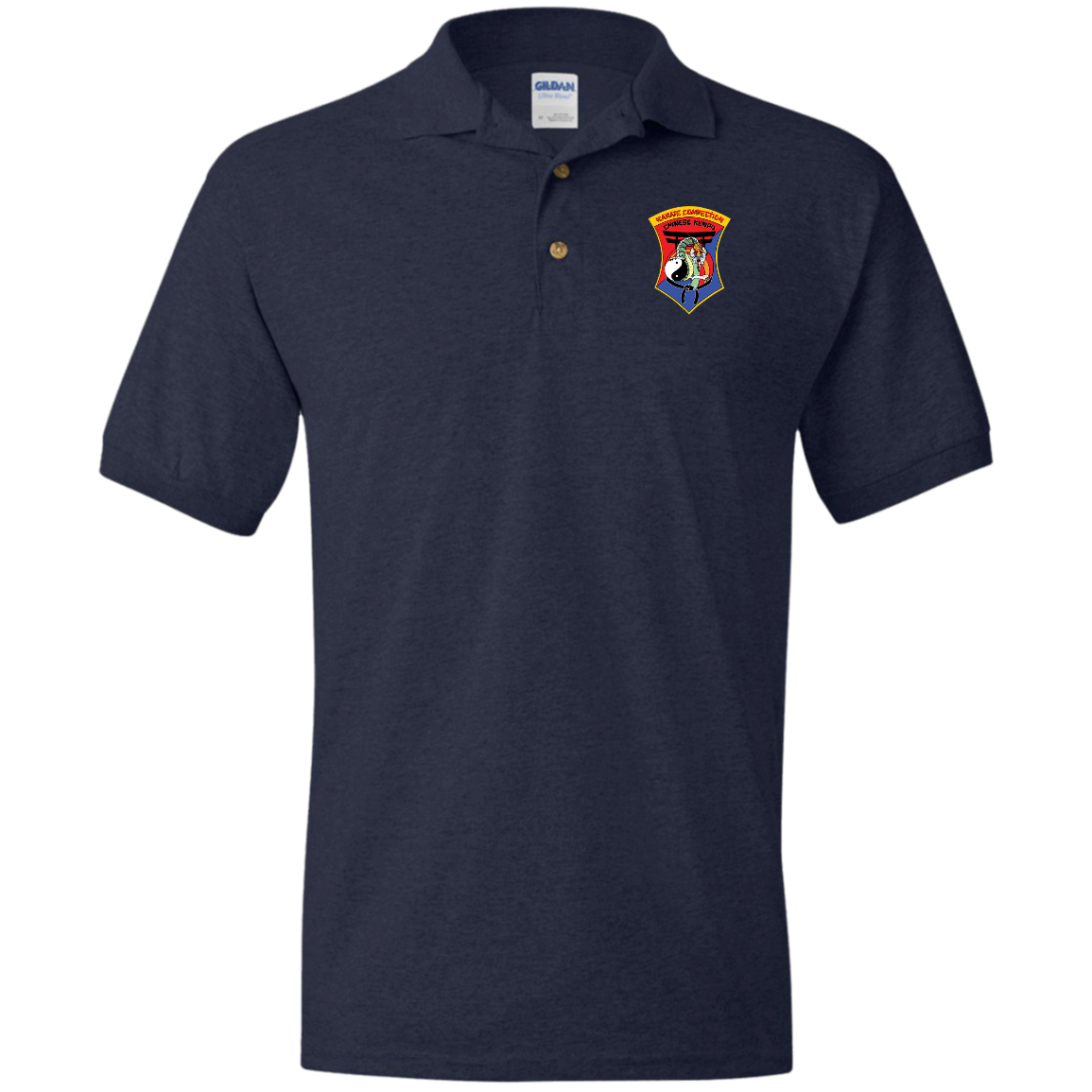 IKCA FRONT ONLY Logo Jersey Polo Shirt