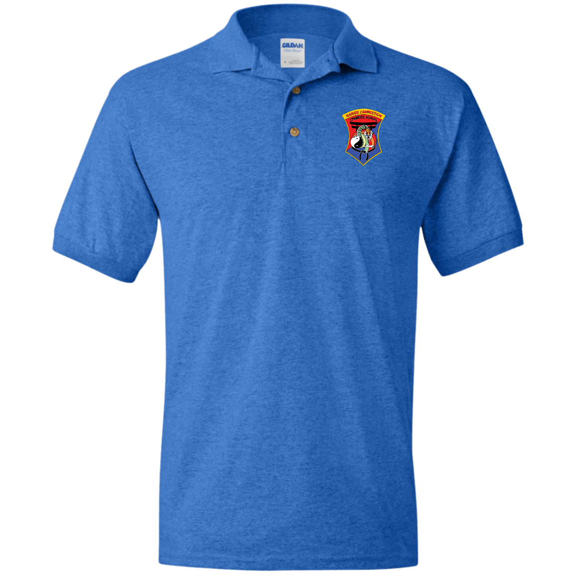 IKCA FRONT ONLY Logo Jersey Polo Shirt