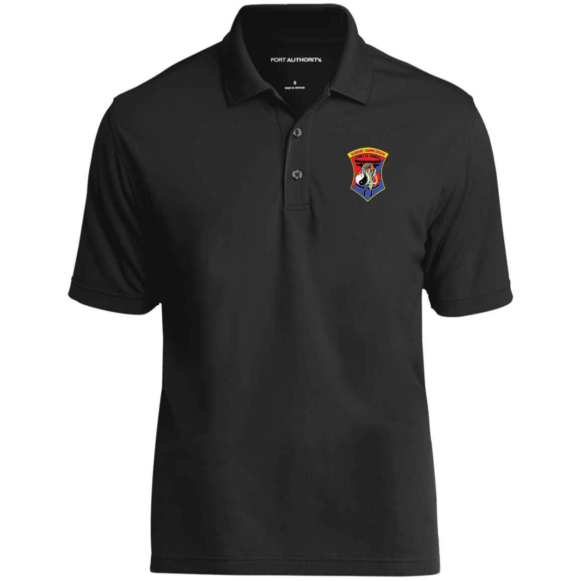 IKCA FRONT ONLY Logo Dry Zone UV Micro-Mesh Polo